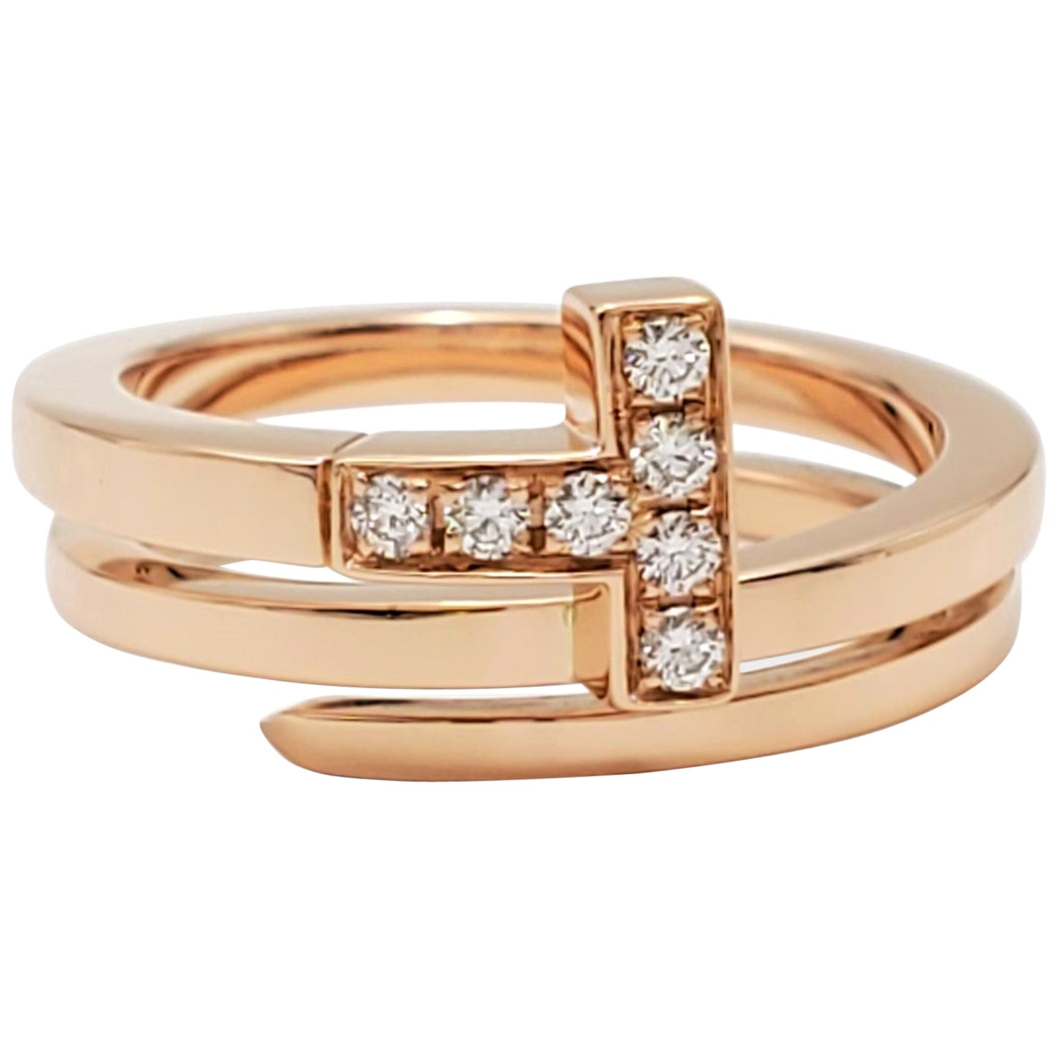 Tiffany and Co. Schlumberger Ruby Gold Wrap Ring at 1stDibs