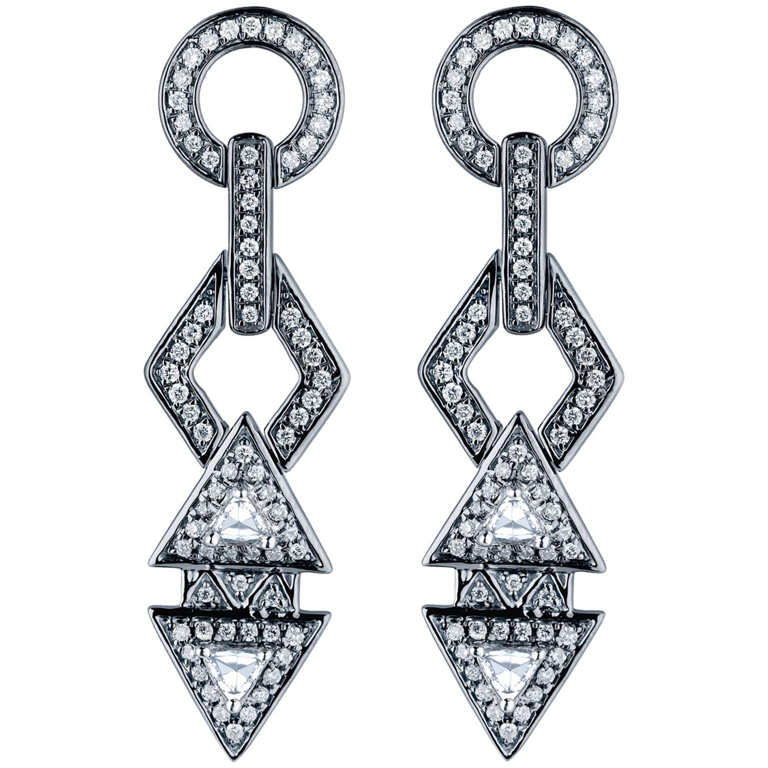 Jade Jagger Trillian Diamond Earrings