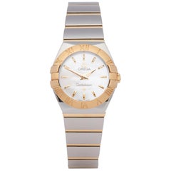 Omega Constellation 123.20.24.60.05.002 Ladies Stainless Steel and Yellow Gold