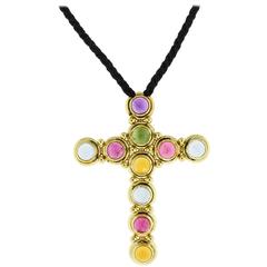 Tiffany & Co. Paloma Picasso Gem-set Cross 10