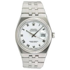 Vintage Rolex Oyster Quartz DateJust Steel Wristwatch, Ref 17014, Circa 1991