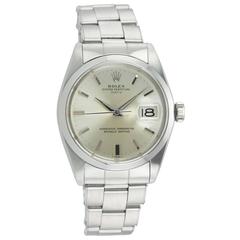 Rolex stainless steel Date wristwatch Ref 1500