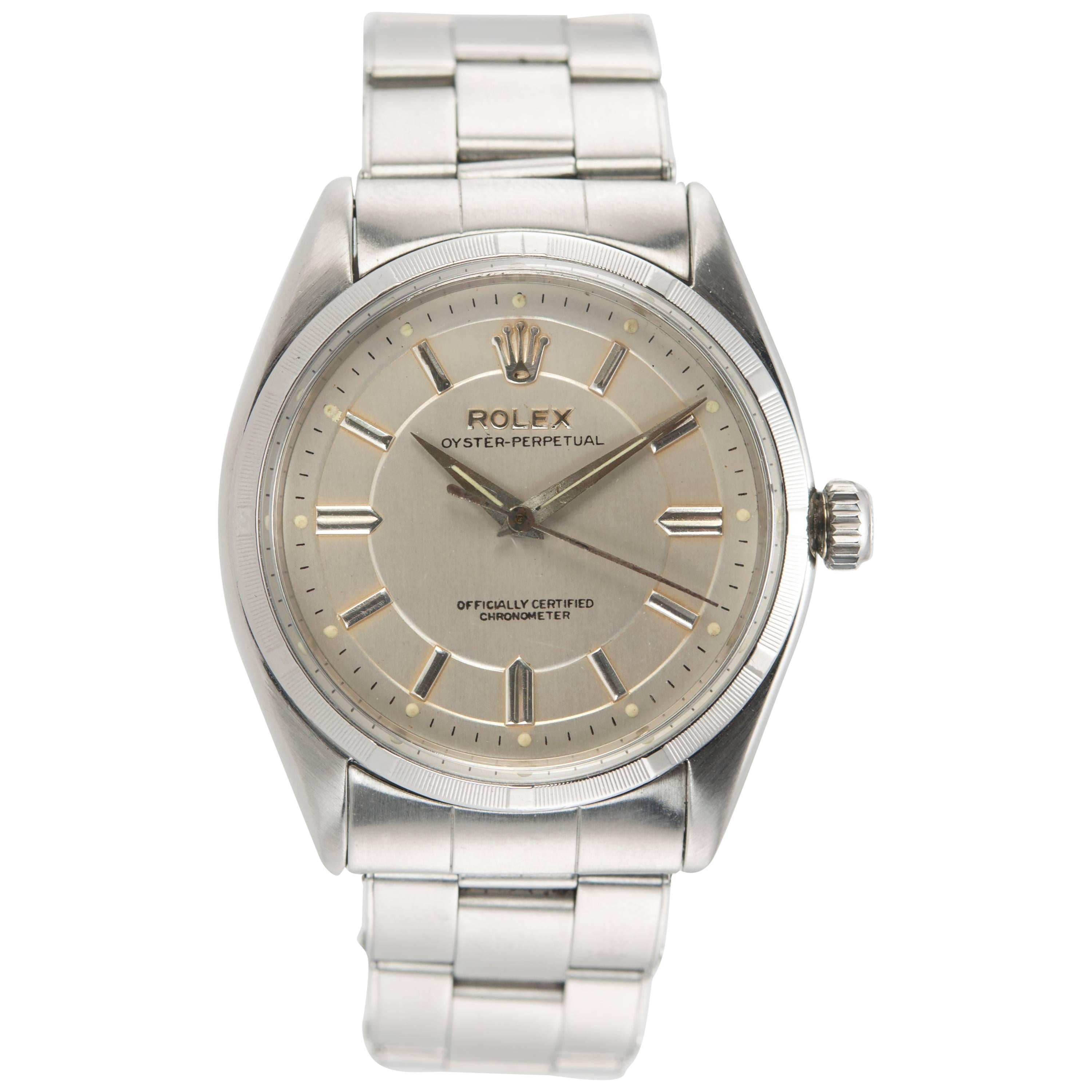 Rolex Oyster Perpetual Steel Wristwatch, Ref 6564, Circa 1955