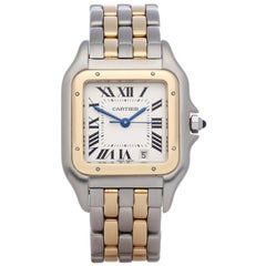 Cartier Panthère 8394 Ladies Stainless Steel & Yellow Gold Mid Size Watch