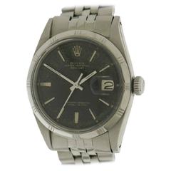 Vintage Rolex Stainless Steel Oyster Perpetual Datejust Wristwatch Ref 1603