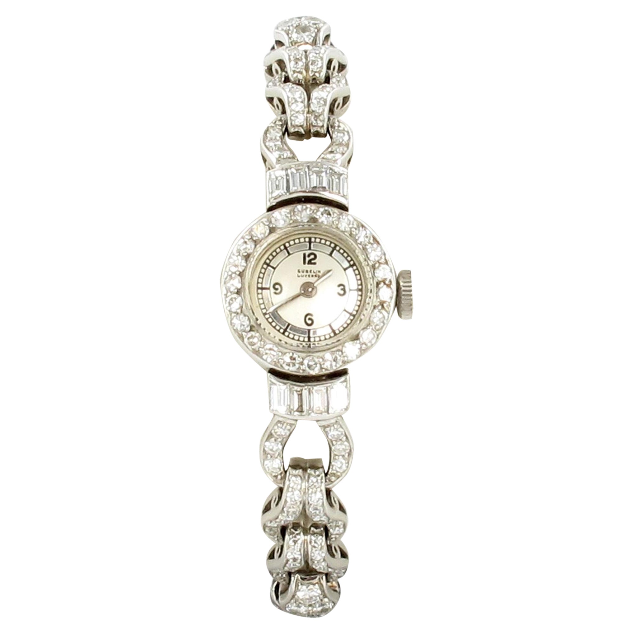 Deco Diamond Watch - 254 For Sale on 1stDibs | refined lighting az