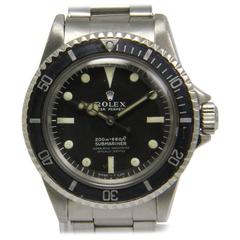 Vintage Rolex Submariner Ref. 5512 Steel Wrist Watch
