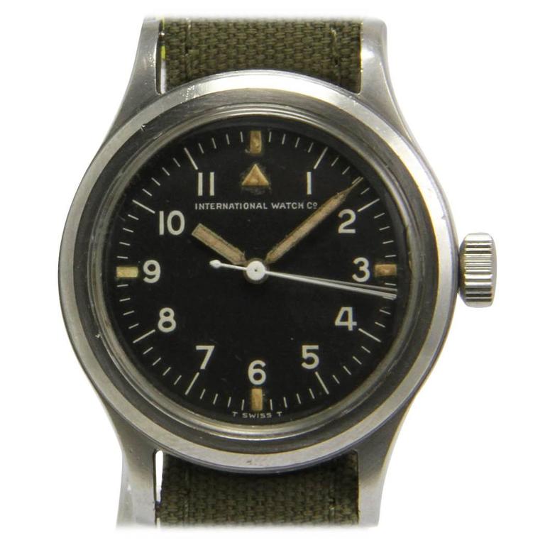 IWC Fliegeruhr Ref. Mark XI Steel Wrist Watch For Sale at 1stDibs iwc military watch vintage iwc field watch iwc mark 11