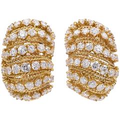 Van Cleef & Arpels Diamond Earrings