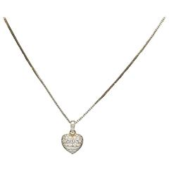 Cartier diamond gold Heart Necklace