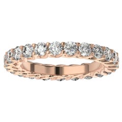 14K Rose Gold Olbia Eternity Diamond Ring '2.00ct. tw'