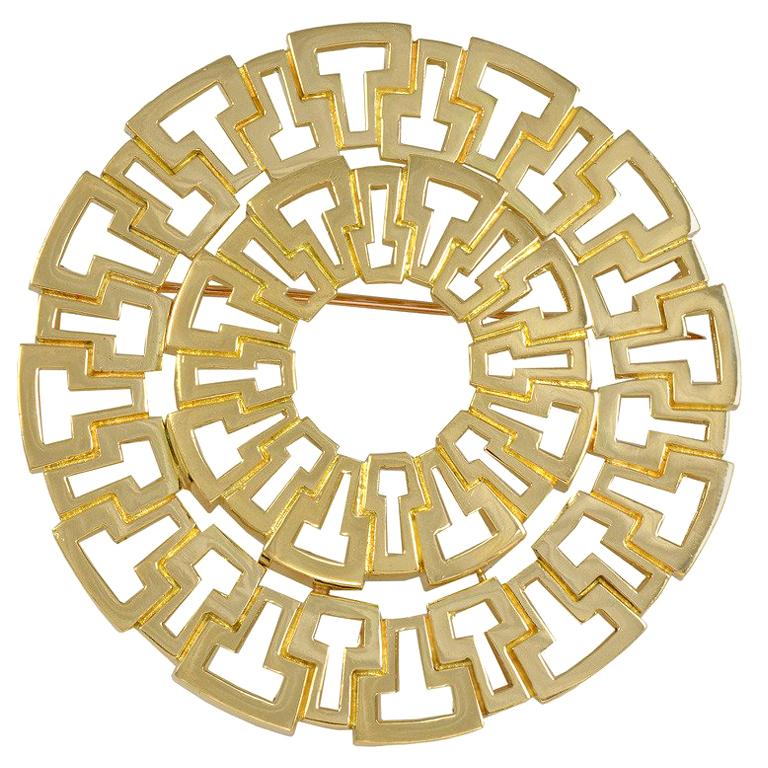 Tiffany & Co. Large Geometric Brooch or Pendant