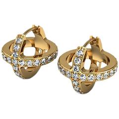 Henk Stallinga & Sparkles Diamond Gold Earrings 10