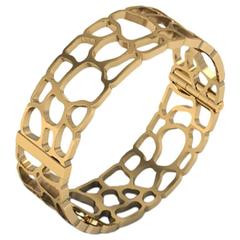 Christoph Blatter & Sparkles Gold Bracelet 3