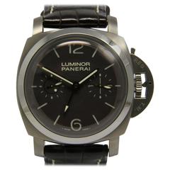 Panerai titanium Luminor Wristwatch Ref PAM 306 