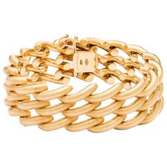 Buccellati Gold Twist Link Bracelet