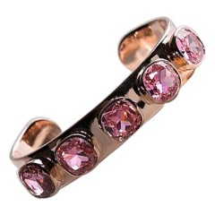 Jane Bracelet with Rose Gold and Pink Sapphire