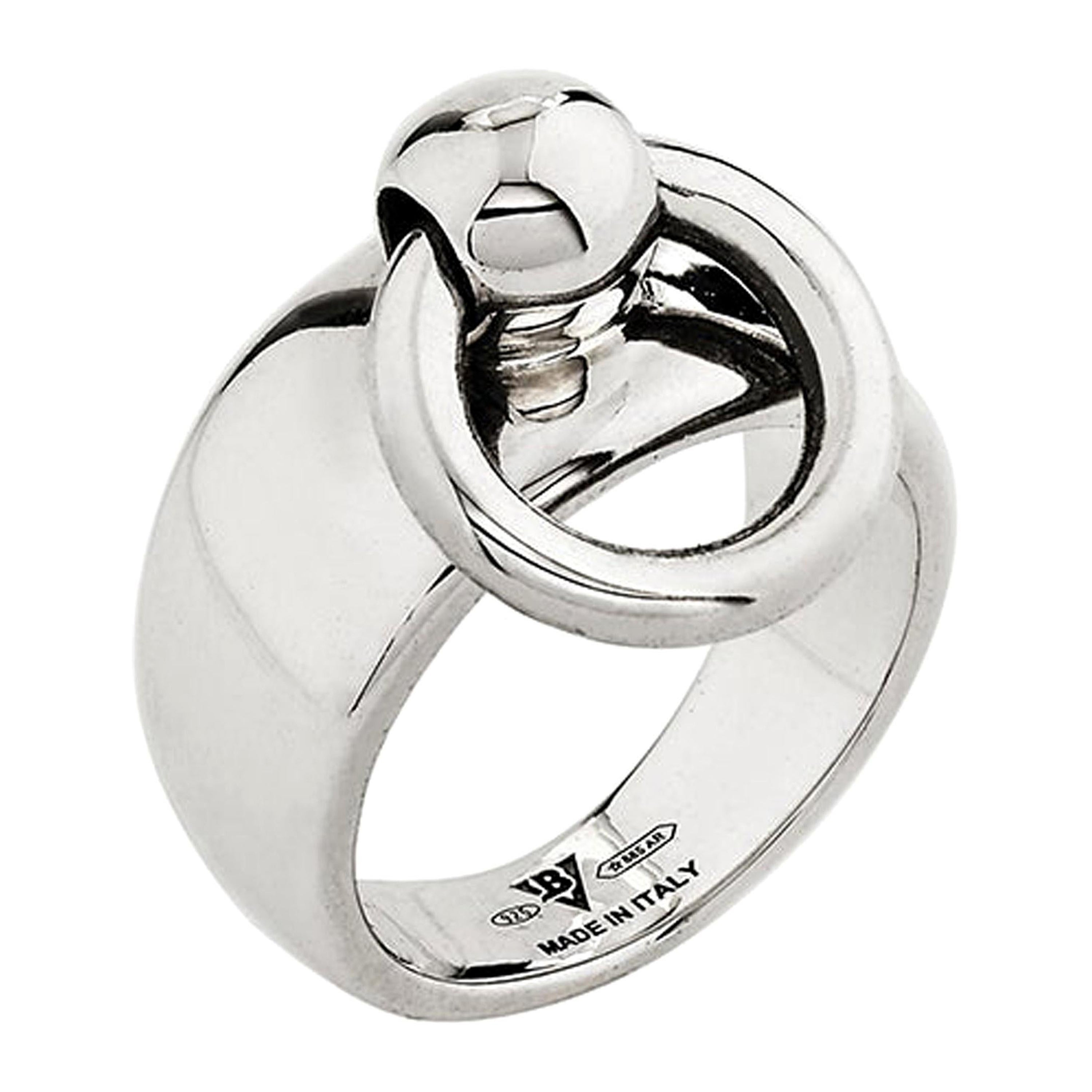 Betony Vernon "O'ring Band Medium Ring" Ring Sterling Silver 925 For Sale