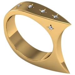 Zoe Stork & Sparkles Diamond and Gold Ring