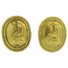 SeidenGang Athena Gold Earrings