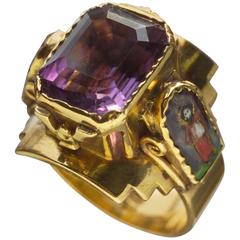 Arts and Crafts Ecclesiastical Ring
