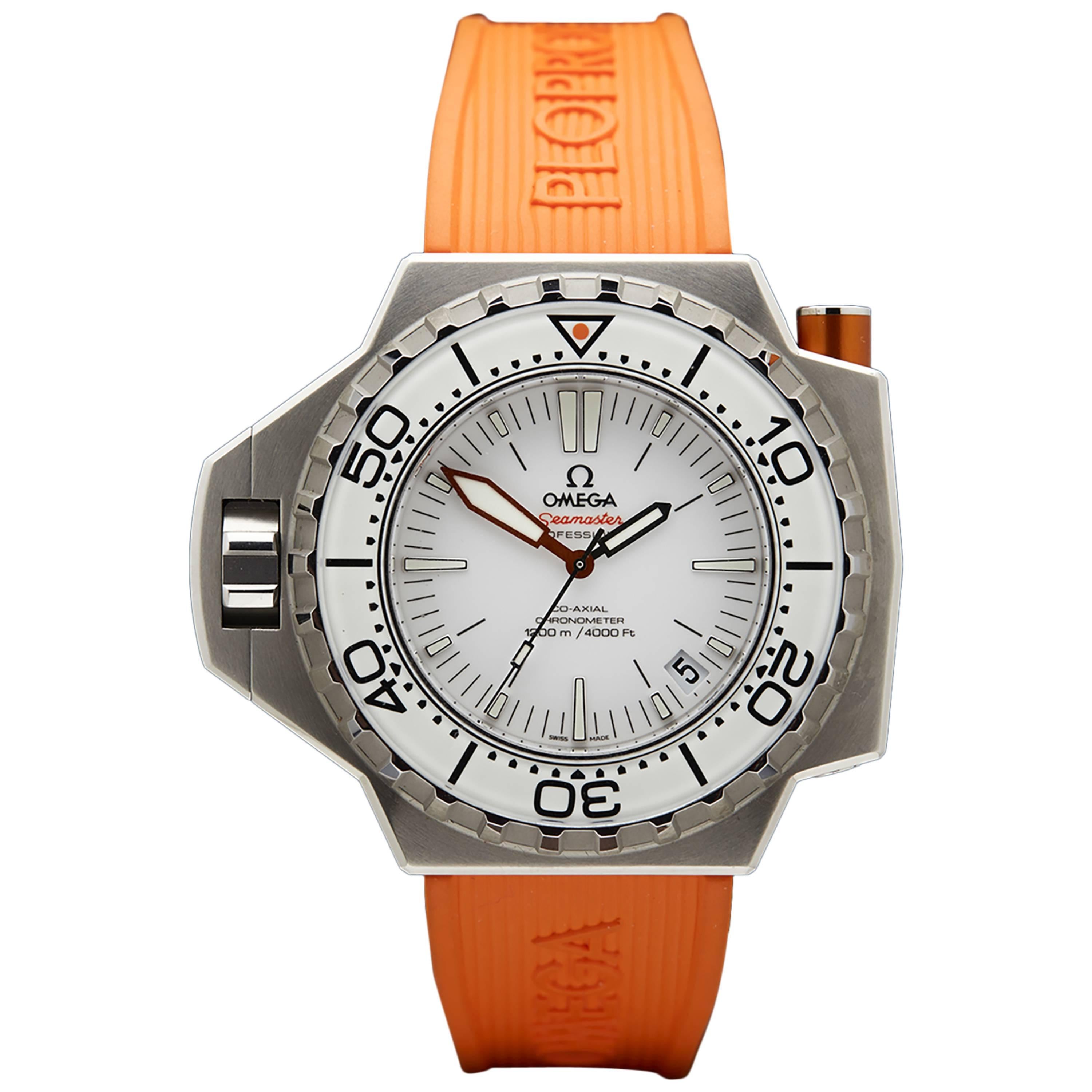 2014 Omega Stainless Steel Seamaster Ploprof Mens Watch 224.32.55.21.04.001