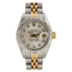 Rolex 69173 Datejust Two Tone Diamond Dial & Bezel Ladies Watch