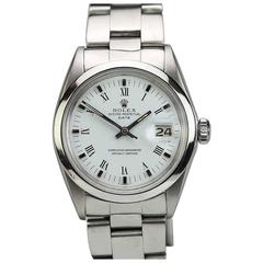 Rolex Stainless Steel Date Automatic Wristwatch Ref 1500 10