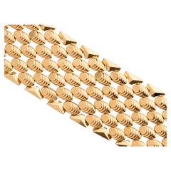 18k Wide Bracelet Designed by George L'enfant