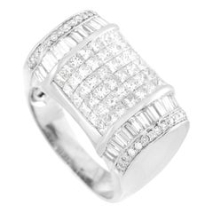 LB Exclusive 18k White Gold 4.75 Ct Diamond Ring