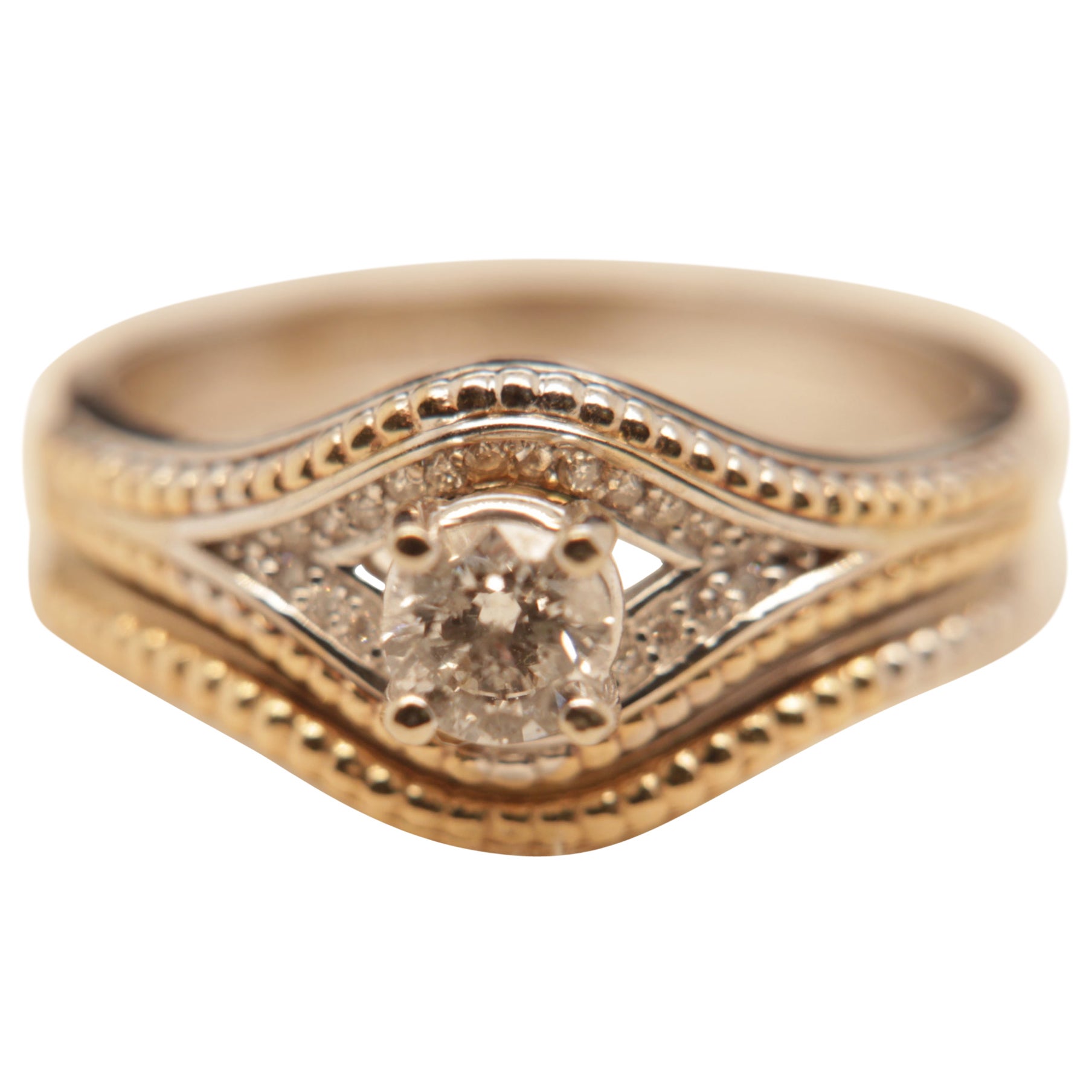0.51 Carat Diamond Ring in 14 Karat Gold