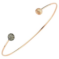 Bracelet in 14K Rose Gold with Cognac Diamond by Selda Jewellery