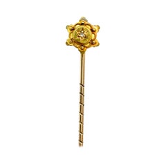Antique Stickpin Star Gold
