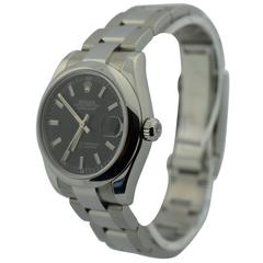 Rolex Stainless Steel Datejust Automatic Wristwatch Ref 178240