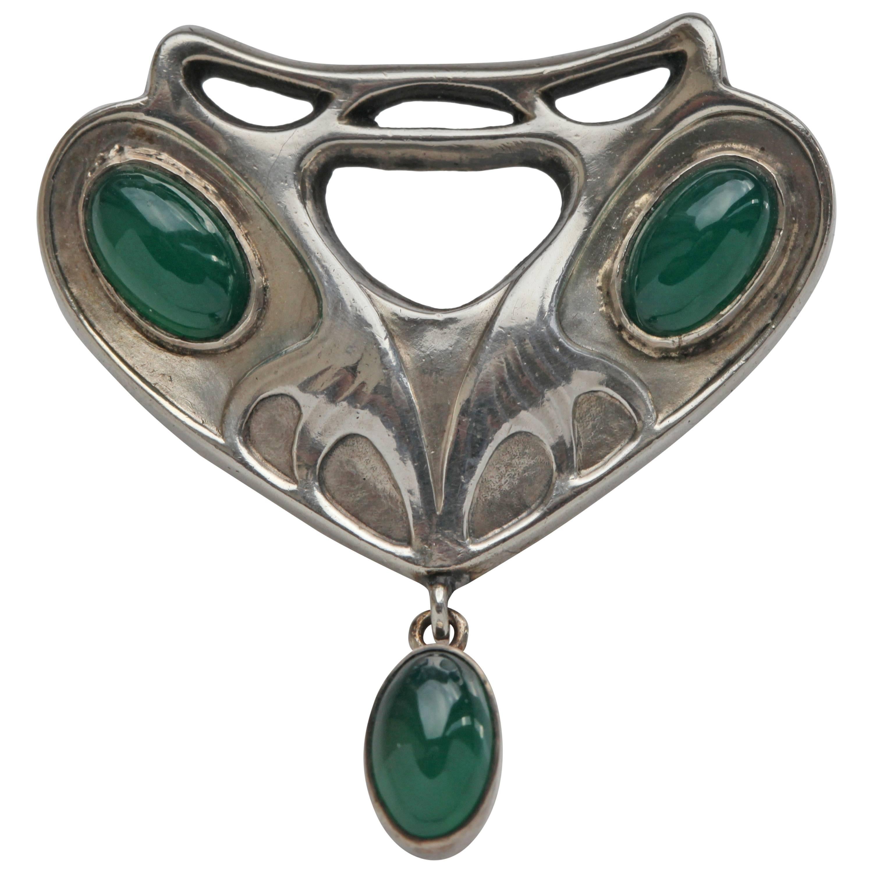 Georg Kleeman Jugendstil Brooch