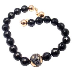 Pasquale Bruni Sogni d'Oro Diamond Sapphire Ruby Rose Gold Necklace 4
