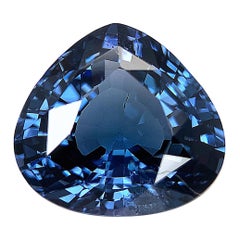 Spinelle bleue non chauffée de 5,02 carats, pierre précieuse non sertie, certifiée GIA ..... A