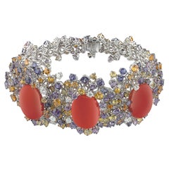 Damiani Corail Sapphire Diamond Bracelet 