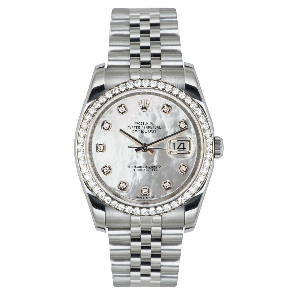 Rolex Datejust Diamond Set 116244 Watch