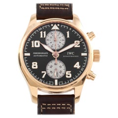 Used IWC Pilots Chronograph Edition Antoine de Saint Exupery Watch IW387805