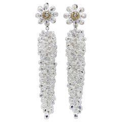 PANIM 55.72 Carat Grapevine 18 Karat Diamond Earrings