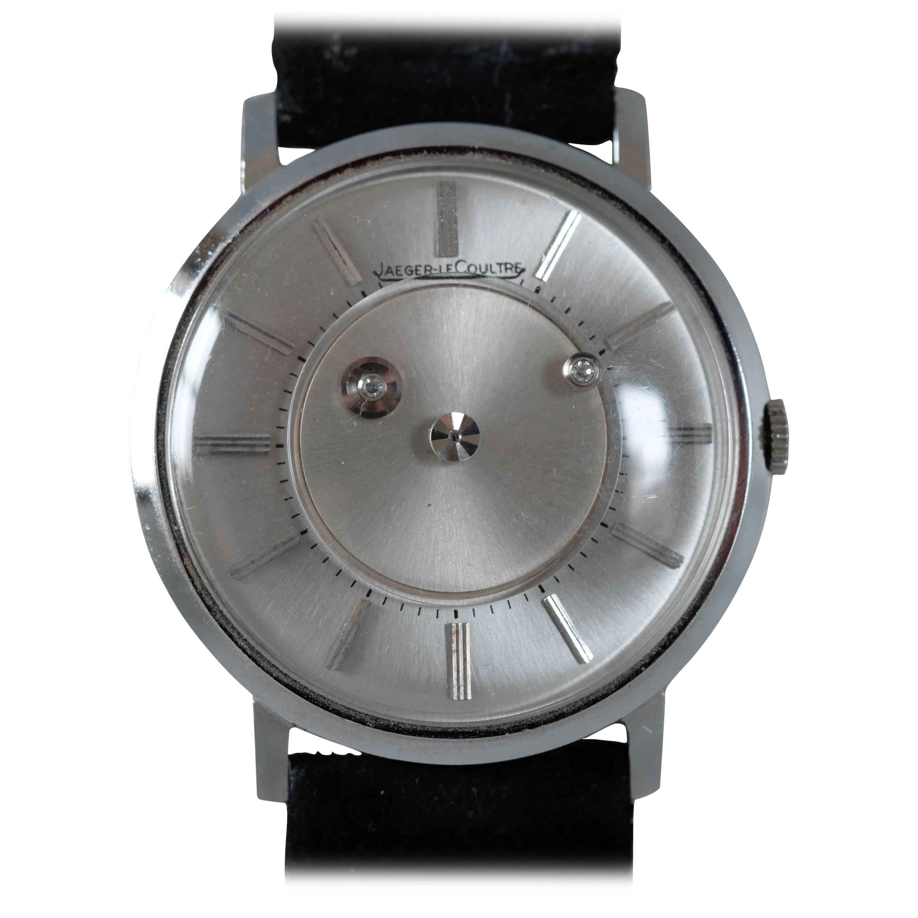 Jaeger LeCoultre White Gold Galaxy Mystery Dial Wristwatch