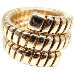 Bulgari Wrap Tubogas Gold Schlangenring