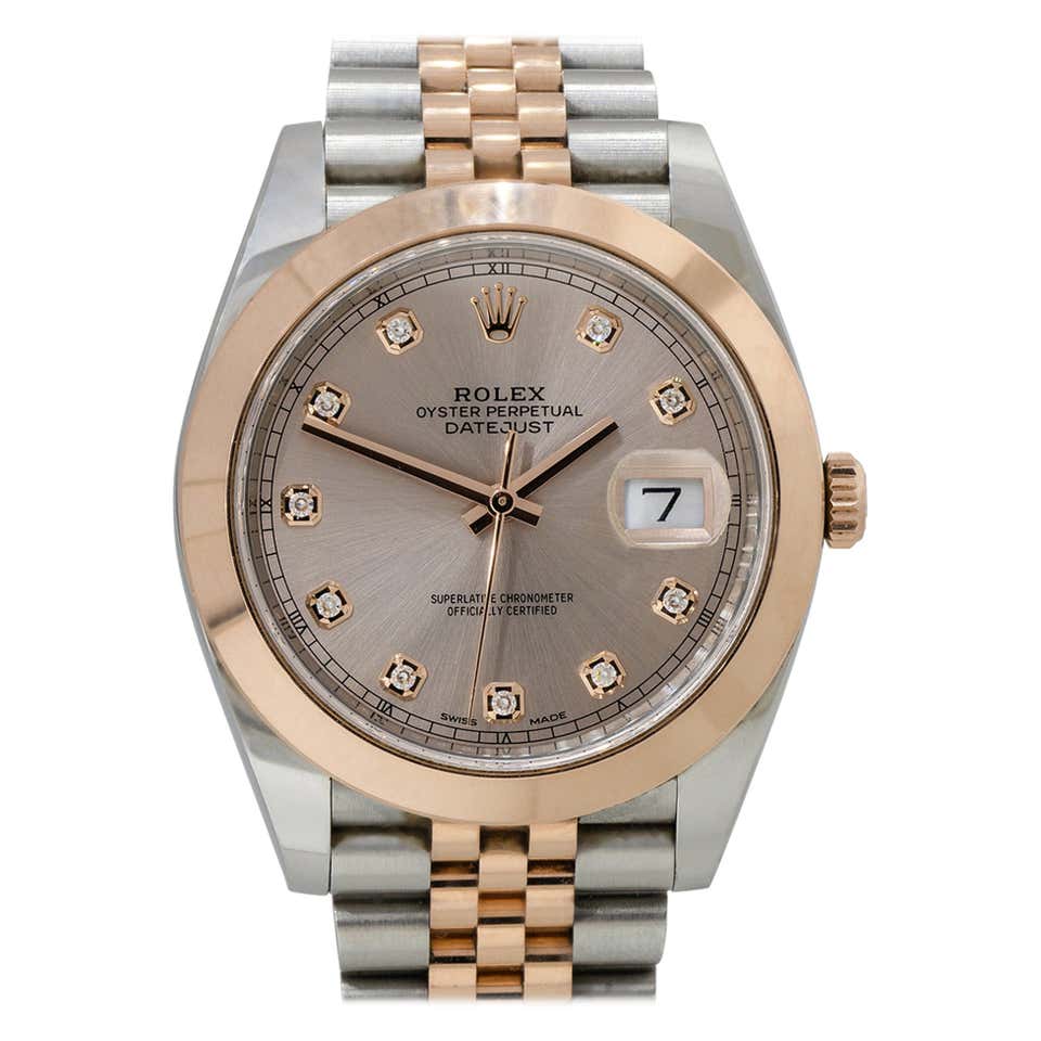 Omega Constellation Two-Tone Gold Dial Watch at 1stDibs