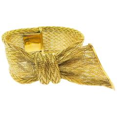 Unique Gold Mesh Bracelet 8