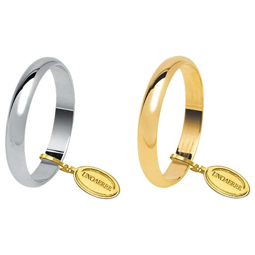 Customizable 18K White or Yellow Gold Pradera Classic Wedding Band For Sale  at 1stDibs