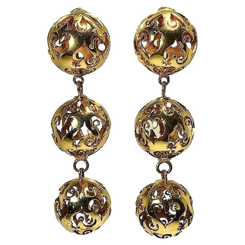Fope 18K Yellow Gold Earrings For Sale at 1stDibs