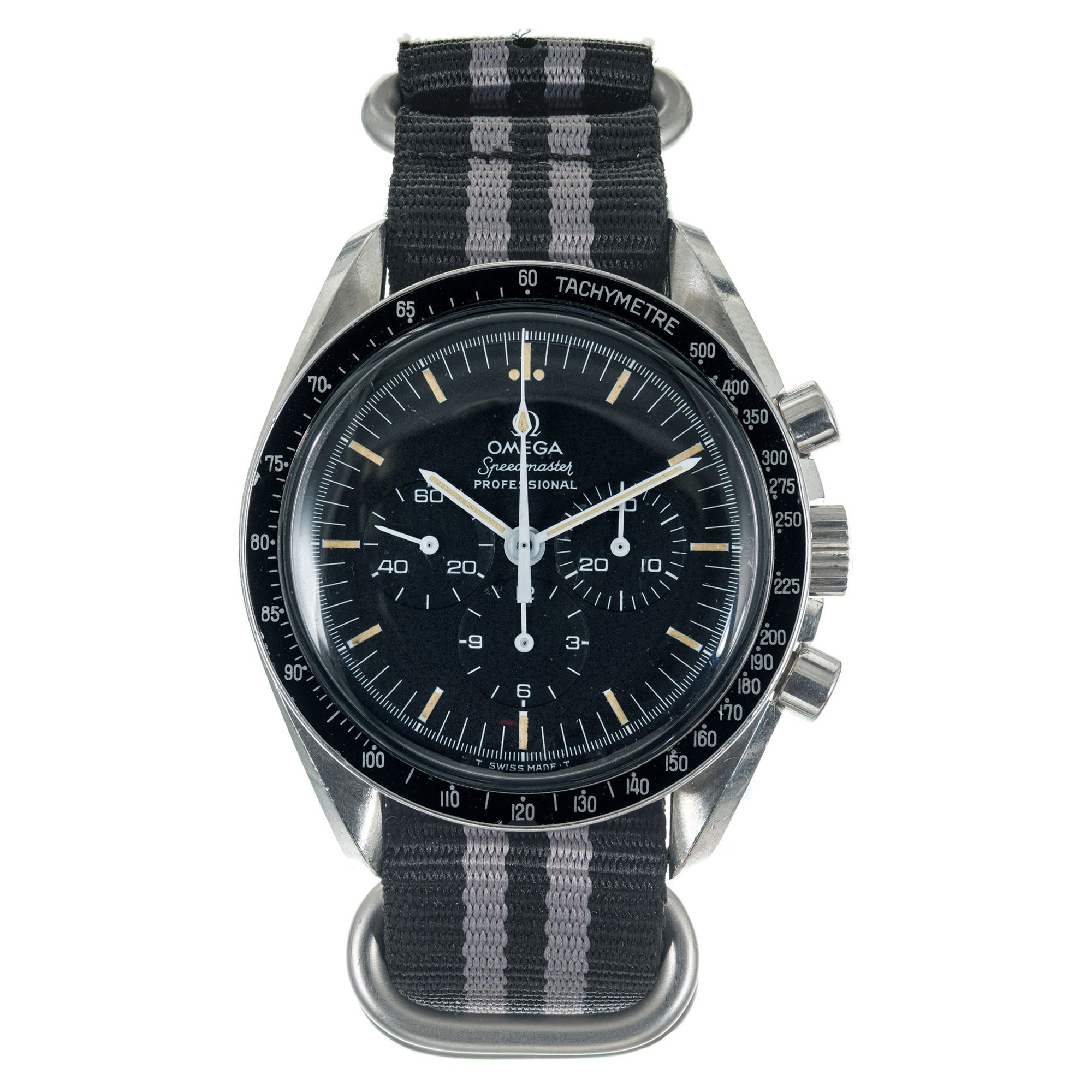 Omega Speedmaster Chronograph Stainless Steel Mens Wristwatch