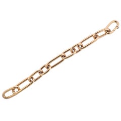 Bucherer Rose Gold Diamond Link Bracelet