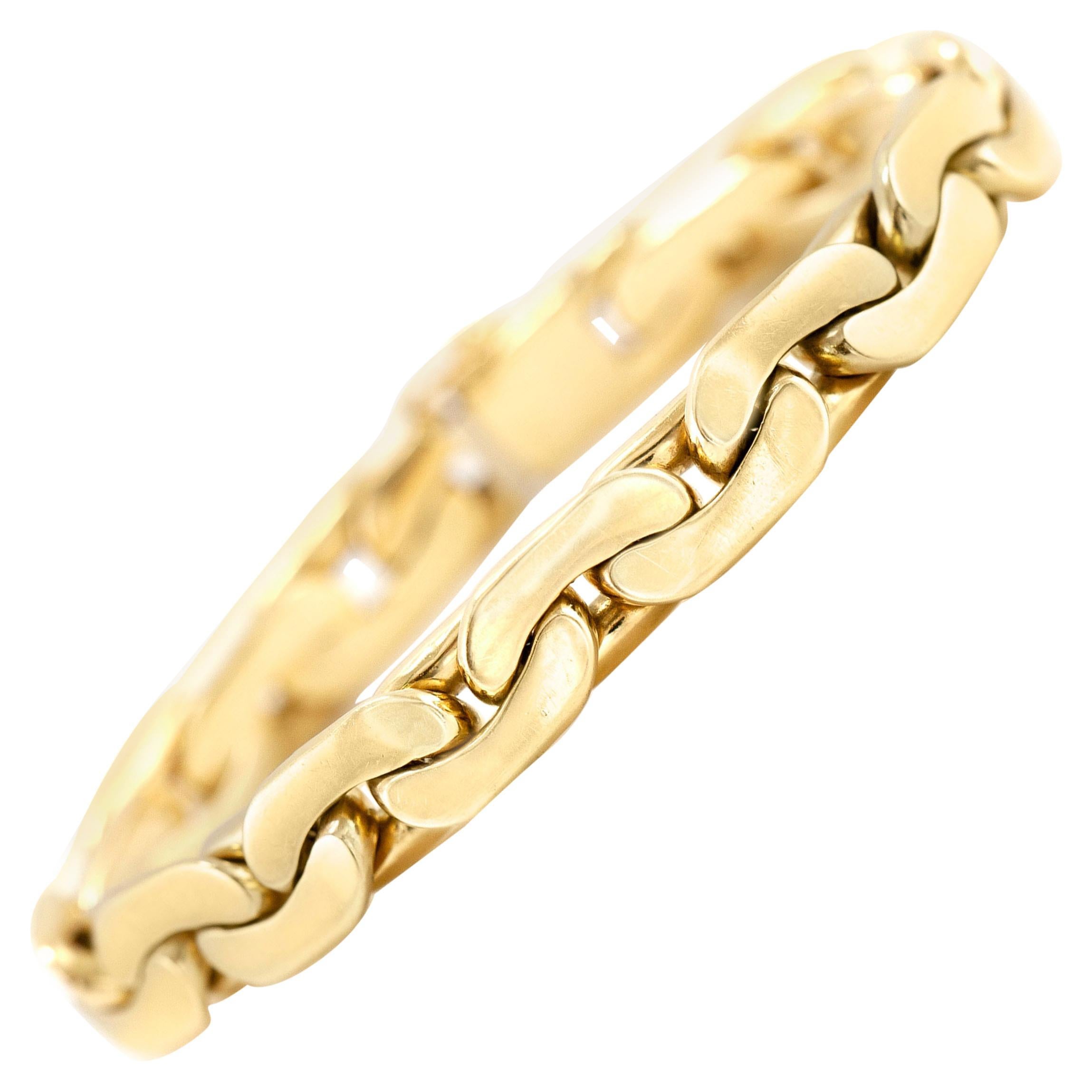 14K Yellow Solid Gold Mens Cuban Bracelet 6 mm – Avianne Jewelers